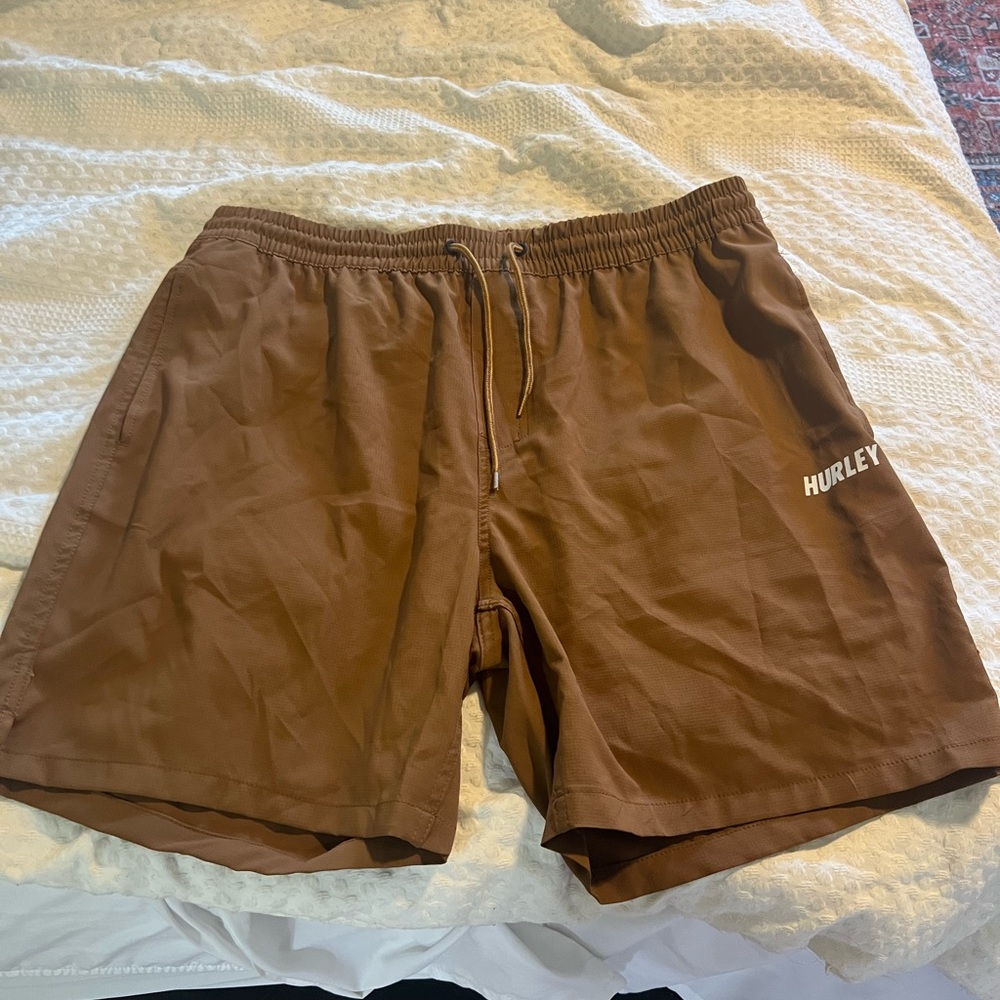 Hurley Chocolate Brown Swim Trunks